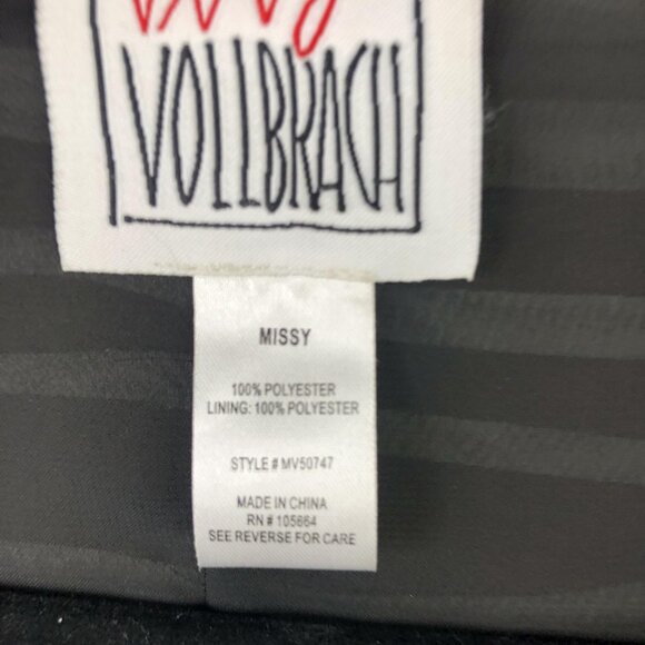 Very Vollbracht Kimono Jacket Womens Missy Black Zebra Sheer Open Front MV50747 - Picture 2 of 16